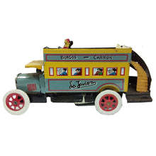 Load image into Gallery viewer, Bus Tin Toy Vintage Collectible Clockwork Tin Toy Decor Gift