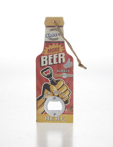 Beer Bottle Opener Pull Handle Design Wood Vintage Painted Idea Collectible Art