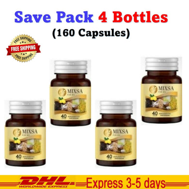 4x MIXSA Five Oil Health 5 Natural Stimulate Brain Bones Sleep Balance