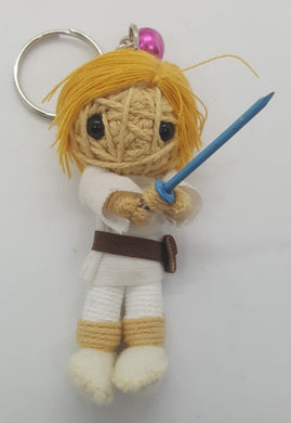 Anakin Skywalker Handmade Rope Keyring Charm SUPER HERO Keyring Cute Souvenir