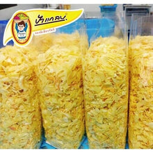 Load image into Gallery viewer, 3x Fried Durian Chips Monthong Original Natural Flavor Small Pieces Thai 500g