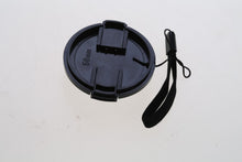 Load image into Gallery viewer, White Hand Front Lens Cap 58mm. Cover Nikon Canon Pentax Sony Lumix Design