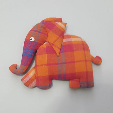 Mini Elephent Pattern Fabric Ver.9 Magnet Mini Design Collectibles Easter Cools