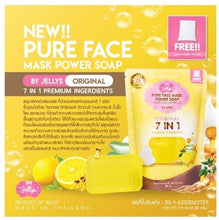 Load image into Gallery viewer, 24x Nourishing Face Mask Power Soap blended natural extract Collagen &amp; VitaminC