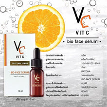 Load image into Gallery viewer, 3x10ml VC Vit C Bio Face Serum Build Collagen Radiant Aura Skin Reduce Freckles