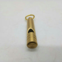 Load image into Gallery viewer, Whistle Blow Brass Thailand NOK-VEED Musical Culture Necklace Keyring Portable