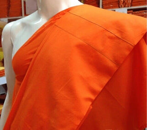 Set of 7 Pcs. Thai Buddhist's Robe Premium Monk Clothing Ji Worn Temple Thailand