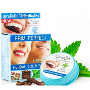 6x Prim Perfect Thai Natural Herbal Toothpaste Teeth Dentist Guarantee 25 g
