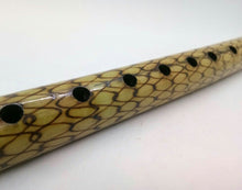 Load image into Gallery viewer, Thai Flute Bamboo Heritage Pipe Natural Wood handmade Musical good Sound Painted
