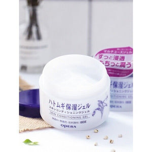 4x Hatomugi Skin Conditioner Gel Add Moisture Deeply Natural Oil Free Not stick