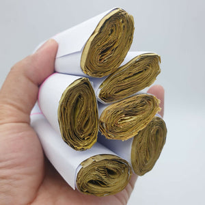 60x Dry Banana Leaves Thai Vintage Natural Roll Rolling Tobacco Cigarette Paper