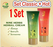 Load image into Gallery viewer, 1 Set Nine Herb Premium Relieve Muscle Aches &amp; Pains Cream (Classic &amp; Hot) 50g