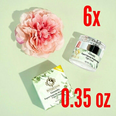 6x Nourishing Night Cream &Mask Brighten Smooth Reduces Acne Freckles Dark Spots