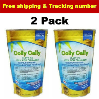 2 Colly Cally FISH COLLAGEN Drink Anti Aging Smooth & Soft Radiance Skin Aura