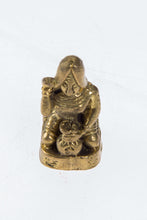 Load image into Gallery viewer, Nang Kwak Paladkik Brass Talisman Love Charm Magic Thai Amulet Pendant