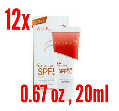 12x Sunscreen Nourishing Skin Moisturizing UVA &UVB SPF50 PA+++ CC Cream 0.67 oz