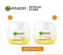 Load image into Gallery viewer, 3X Garnier Light Complete Whitening Serum DayCream Dark Spots removerSPF30 PA+++