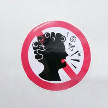 Load image into Gallery viewer, DON&#39;T CAPTIOUS Sticker Funny Label Joke Prohibition &amp; Warning Funny Signs