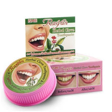 Load image into Gallery viewer, Isme Rasyan Herbal Clove Toothpaste Whitening Antibacterial Teeth 25g