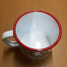 Load image into Gallery viewer, 2x Enamel Mug Cup Camping Trip Gift Coffee Tea Dragon Swan Chinese Traditional