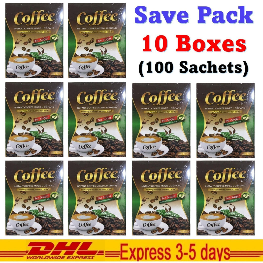 10x L.D. Coffee Instant Drink Weight Management Diet Block Burn Fat Slim Shape