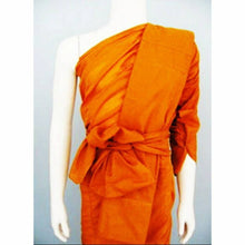 Load image into Gallery viewer, Set of 7 Pcs. Thai Buddhist&#39;s Robe Premium Monk Clothing Ji Worn Temple Thailand