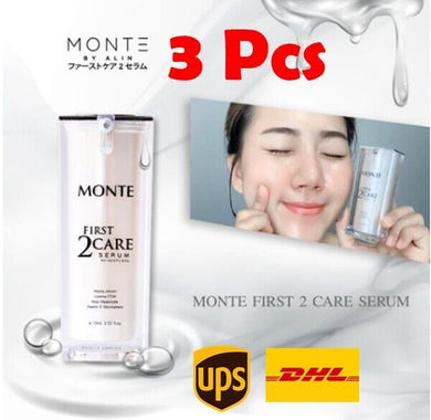 3X Monte First 2Care Skin Serum Reduce Freckle Dark Spot Melasma Anti Aging Skin