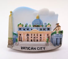 Load image into Gallery viewer, Vatican Saint Peter's Basilica 3D resin Magnet Handmade in Thailand Collectibles