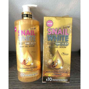 3x Snail White Gold Serum Collagen X10 white body Gel Serum