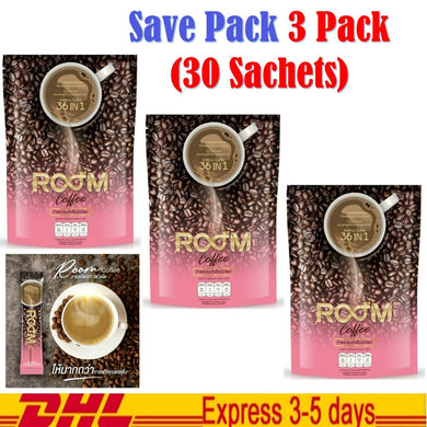 3x Boom Coffee Arabica 36IN1 Slim Fit Weight Loss Collagen Fiber Detox DHL