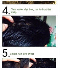 Load image into Gallery viewer, 3X Meidu Dye Hair Color Shampoo change color in 5 minutes dark brown black 500ml