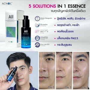 Acnoc All Hybrid Essence Anti Aging Wrinkle Tighten Skin Dark Nano Emulsion 30ml