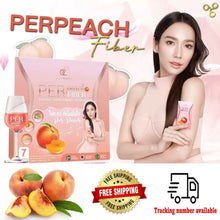 Load image into Gallery viewer, 1 Box Per Peach Fiber By Aum Detox Body Slim Weight Control Dietary Supplement