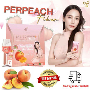 1 Box Per Peach Fiber By Aum Detox Body Slim Weight Control Dietary Supplement
