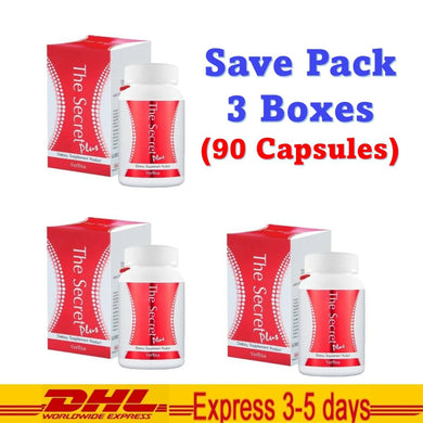 3x Verena The Secret Plus Fiber Shape Slim Natural Herb Dietary Supplement Diet