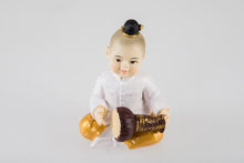 Load image into Gallery viewer, Thai Traditional Instrument Resin Classic Doll Costume Drum Collectible Decor