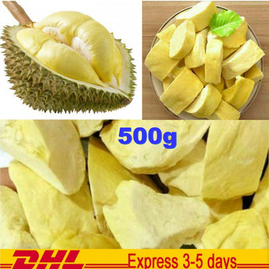 500g Freeze Dried Durian Montong 100% Natural Thai Fruit Halal Healthy Snack