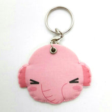 Load image into Gallery viewer, Funny Elephent Cute Keyring Keychain Foam Canvas Sew margine Fridge Collectible