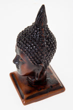 Load image into Gallery viewer, Buddha Head Resin Statue Figure Image Carved Figurine Decor Thai Art Collectible