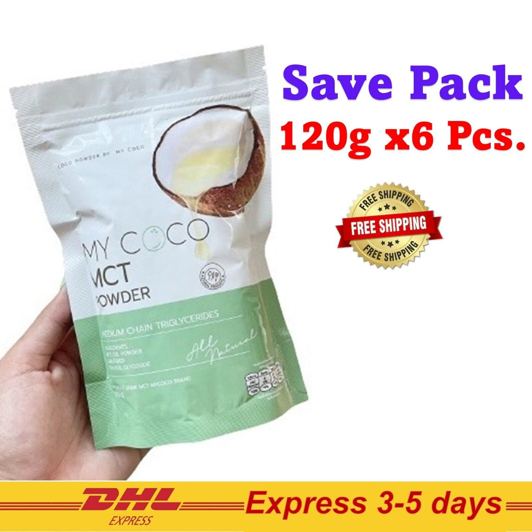 6x120g My coco MCT Powder Weight Management Reduce Fat Easy to Eat Slim Shape