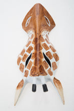 Load image into Gallery viewer, Woodwork Giraffe&#39;s Head Carving Hand Craft Animal Sculpture Wall Decor Souvenir