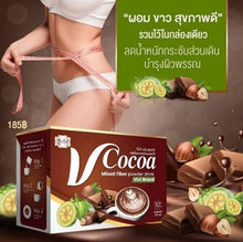 Load image into Gallery viewer, 6X V Cocoa Mixed Powder Drink Fiber Diet Supplement Firming Slim fast Good Shape