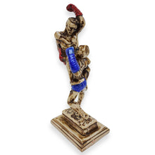 Load image into Gallery viewer, Vintage Resin Paint Statue Muay Thai Gift Boxing Figure Sculpture Decor Souvenir
