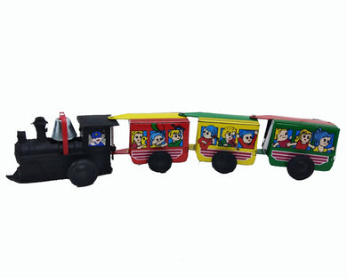 Train 3 Epsisodes Box Tin Toy Vintage Collectible Clockwork Tin Toy Decor Gift