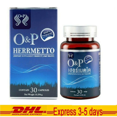 30 Caps HERRMETTO Men Hair Care Vitamins Grow Hair Fix Hair Loss Hair Thicker