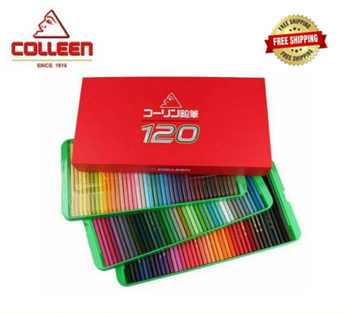 120 Colored Colleen Pencil Crayon Painting Drawing Pencils Children Gift Kids