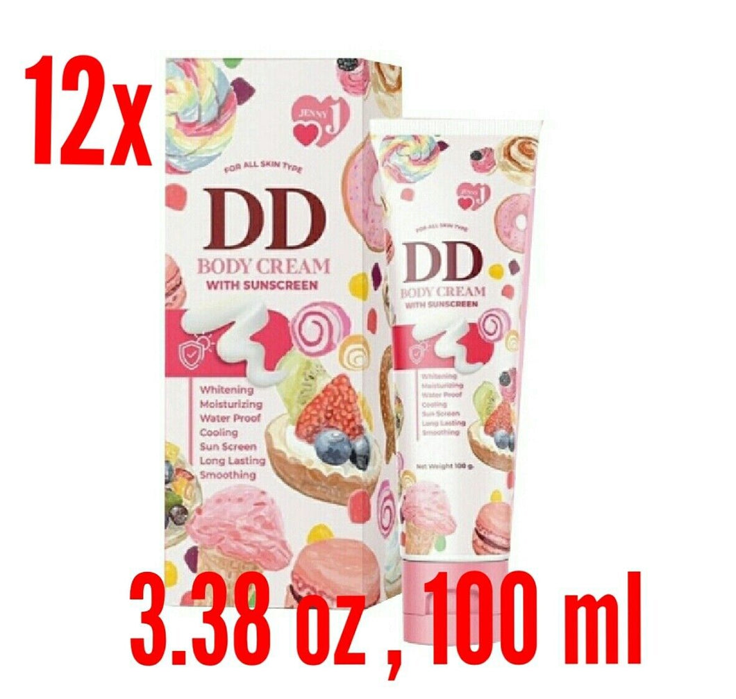 12x Moisturizing DD Body Cream Tone Up Your Skin White & Water Proof Sunscreen