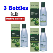 Load image into Gallery viewer, 3x90ml BERGAMOT Hair Lotion for Normal Dry Hair Nourish the Scalp to be Strong