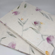 Load image into Gallery viewer, 20 Sheets White Mulberry Flowers Paper Leaves For Craft Roses Thick Heavyweight