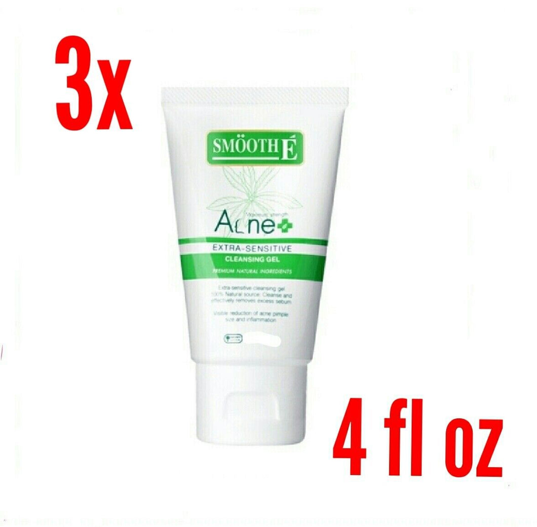 3x Acne Spot Remover Sensitive Cleansing Gel Clear face Wash Acne No Bubbles